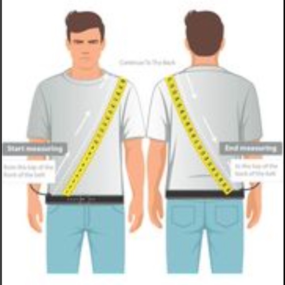 ⭐️ JAY-PEE Sam Browne Shoulder Strap 1 1/4 inch Leather Cross Strap Incl… - Picture 3 of 10